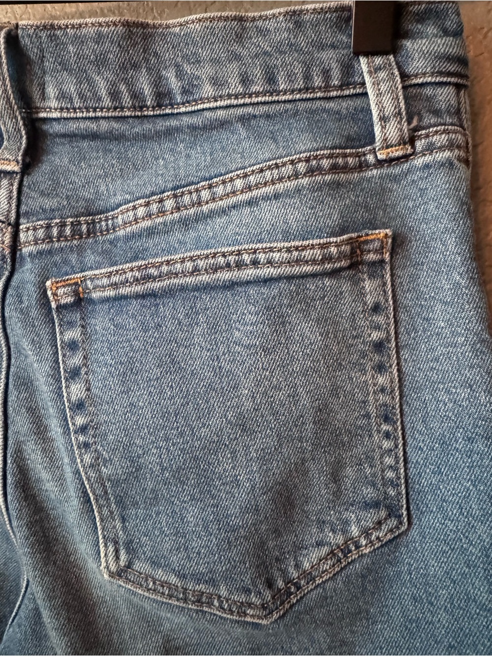 J.Crew Essential Straight Jeans Women’s 26 Medium Wash Ankle Cropped Stretch - Picture 6 of 14